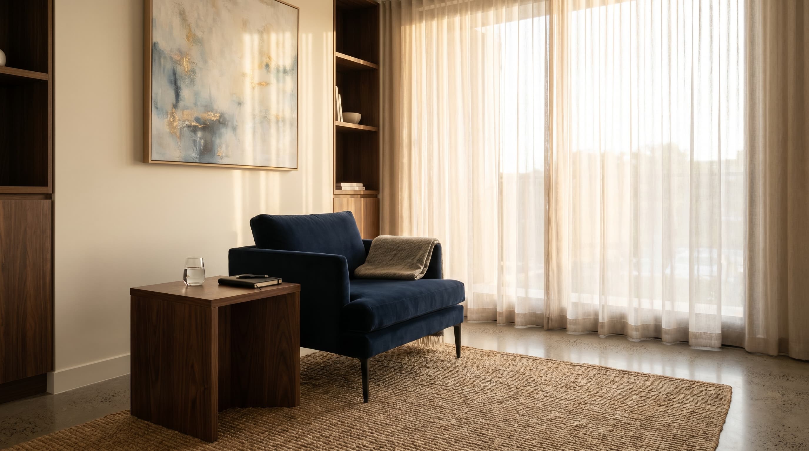 Discreet private consultation room at Menscape urology clinic